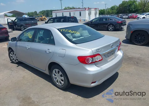 2011 Toyota Corolla Le из США, поврежденный, VIN 2T1BU4EE3BC701701
